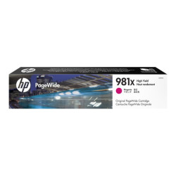 HP 981X original High Yield Magenta PageWide Cartridge L0R10A
