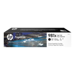 HP 981X original High Yield Black PageWide Cartridge L0R12A