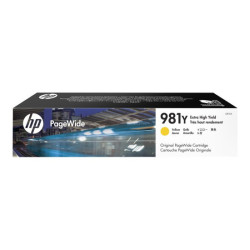 HP 981Y original Extra High Yield Yellow PageWide Cartridge L0R15A