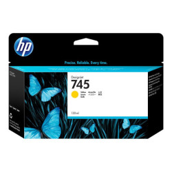 HP 745 original Ink cartridge F9J96A Yellow 130 ml