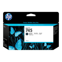 HP 745 original Ink cartridge F9J99A Matte Black 130 ml
