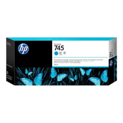 HP 745 original Ink cartridge F9K03A Cyan 300 ml