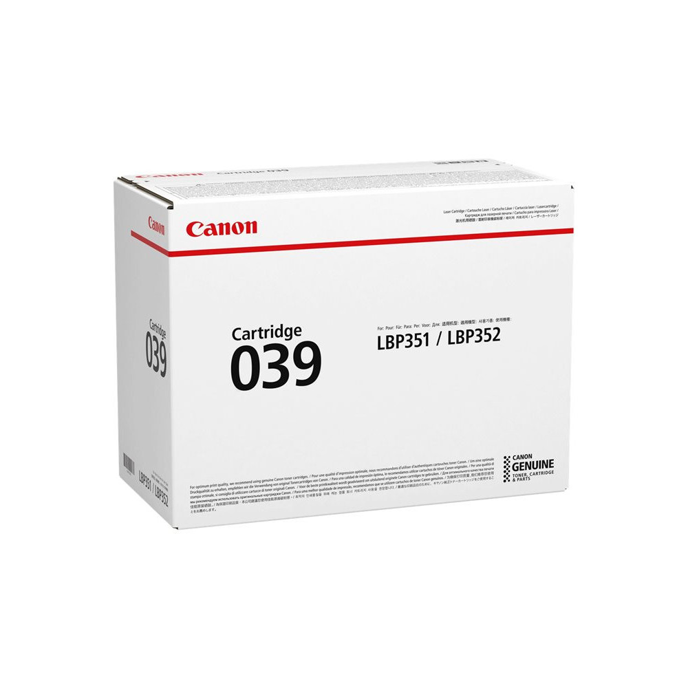 CANON CRG 039 toner standard capacity yield 11.000 redeal.fr
