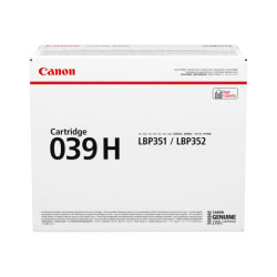 CANON CRG039H toner high capacity yield 25.000