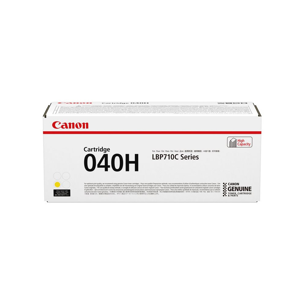 CANON 040HY toner yellow high capacity yield 10.000