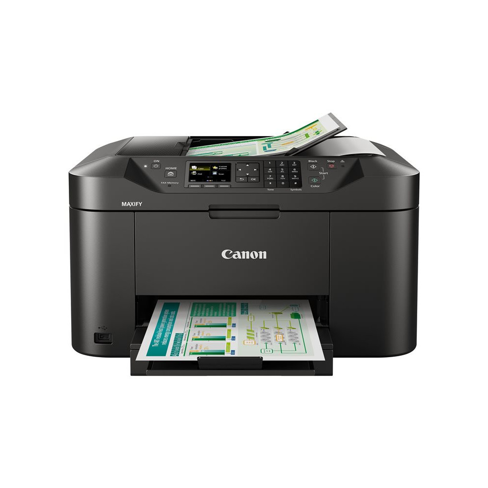 CANON MAXIFY MB2150 MFP colour ink-jet A4 210x297mm A4 18ppm copy 19 ipm print 250 sheets USB 2.0 Wi-Fi USB host