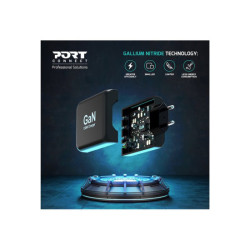 PORT DESIGNS 130W GaN charger USB-C and USB-A Gallium Nitride GaN technology more efficient smaller lighter redeal.fr