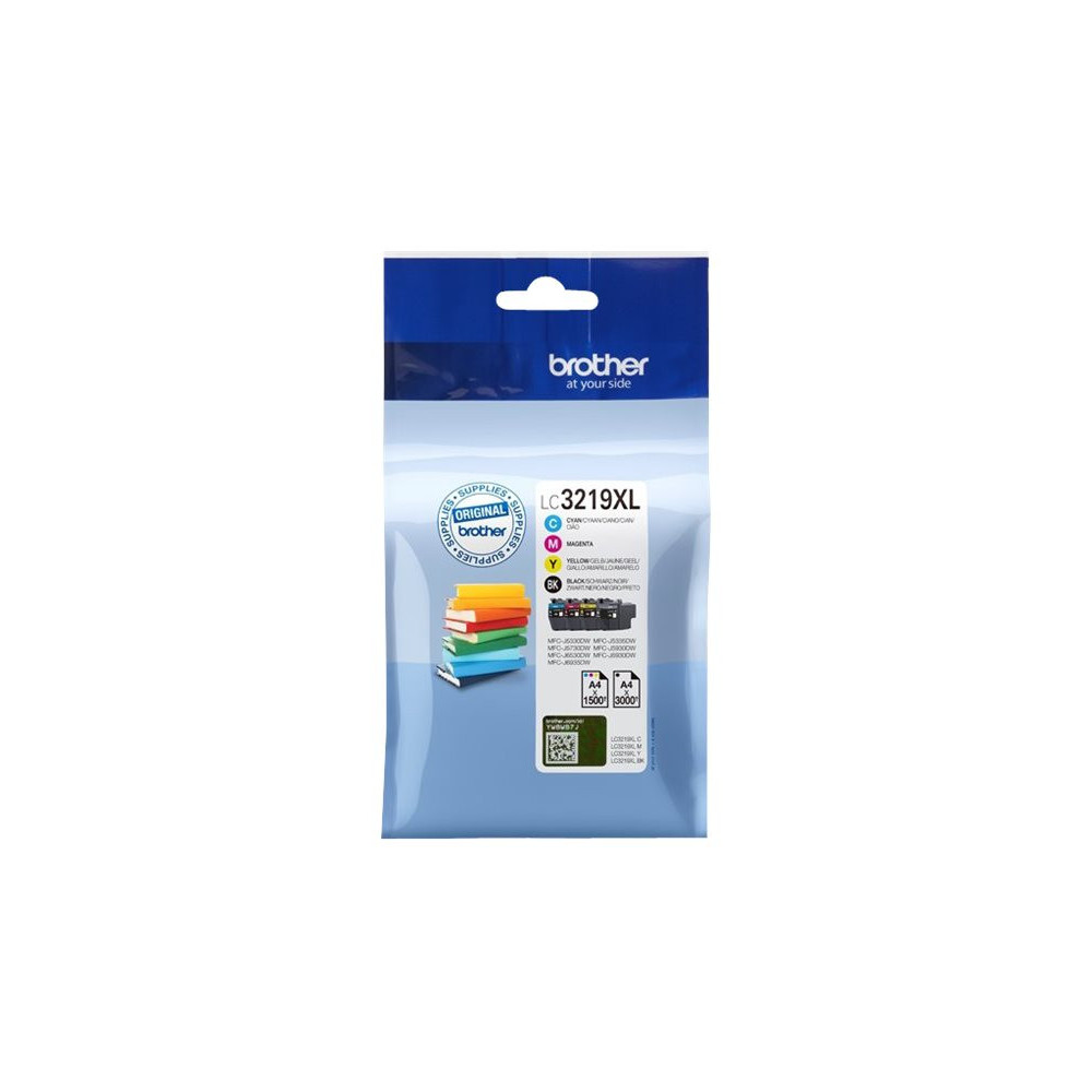 BROTHER LC-3219XL Value Blister (Contient 1x BK,C,M,Y)
