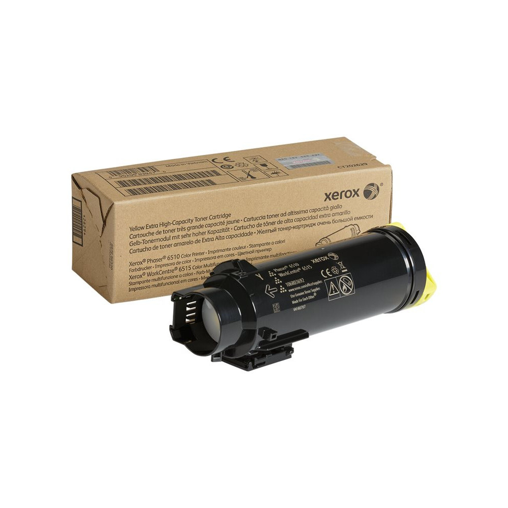 XEROX Toner Jaune Extra Haute Capacité 4.500 pages pour Phaser 6510 Workcentre 6515 redeal.fr