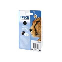 EPSON 6LB T0711 ink cartridge black standard capacity 7.4ml 1-pack blister without alarm