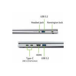 ACER Aspire Go 15 AG15-71P-56YF Intel Core i5-1334U 15.6p FHD 16Go DDR5 512Go SSD PCIe Intel UHD Graphics W11H redeal.fr