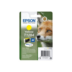 EPSON 1LB T1284 ink cartridge yellow standard capacity 3.5ml 1-pack blister without alarm
