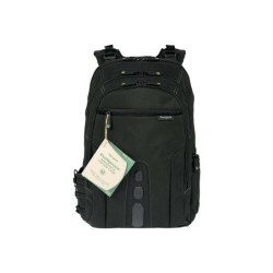 TARGUS Sac a Dos Jusqu a 15.6p ecologique noir Nylon Recycle P.E.T. 900D garantie a vie redeal.fr