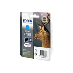 EPSON 1LB T1302 ink cartridge cyan extra high capacity 10.1ml 1-pack blister without alarm - DURABrite Ultra Ink
