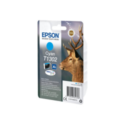 EPSON 1LB T1302 ink cartridge cyan extra high capacity 10.1ml 1-pack blister without alarm - DURABrite Ultra Ink