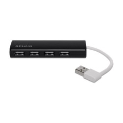 BELKIN Hub de Voyage 4 Ports USB 2.0 Noir redeal.fr