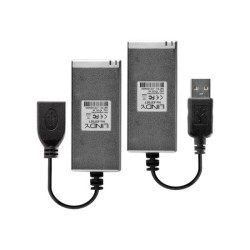 LINDY USB 2.0 MM Fibre Optic Extender 200m redeal.fr