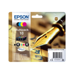 EPSON 2LB 16 ink cartridge black and tri-colour standard capacity 14.7ml 1-pack RF-AM blister w/s
