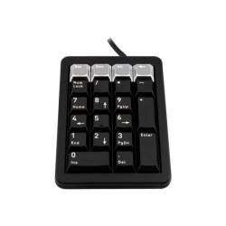 CHERRY KEYPAD G84-4700 Pavé numérique mécanique bas profil 21 touches USB noir Layout Qwerty US redeal.fr