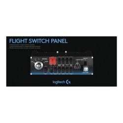 LOGITECH Flight Switch Panel Flight simulator instrument panel wired for PC redeal.fr