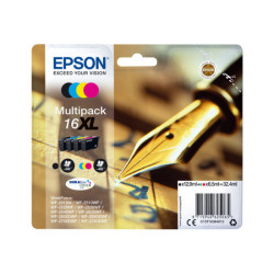 EPSON 2LB 16XL ink cartridge black and tri-colour high capacity 32.4ml 1-pack RF-AM blister w/s