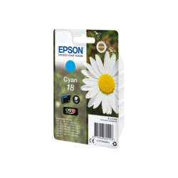 EPSON 1LB 18 ink cartridge cyan standard capacity 3.3ml 180 pages 1-pack blister without alarm