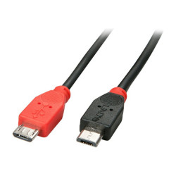 LINDY USB 2.0 Cable Type Micro-B/Micro-B OTG 2m Micro-B plug to Micro-B plug redeal.fr