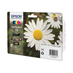 EPSON 3LB 18 ink cartridge black and tri-colour standard capacity 15.1ml 1-pack RF-AM blister w/s