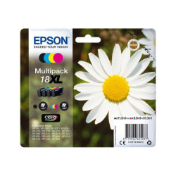 EPSON 3LB 18XL ink cartridge black and tri-colour high capacity 31.3ml 1-pack blister without alarm