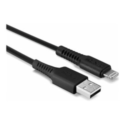 LINDY 1m USB to Lightning Cable black Charge and sync Cable for iPhone iPad & iPod redeal.fr