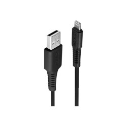 LINDY 1m USB to Lightning Cable black Charge and sync Cable for iPhone iPad & iPod redeal.fr