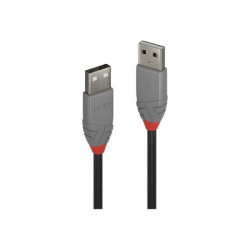 LINDY 5m USB 2.0 Type A Cable Anthra Line USB Type A Male to Male redeal.fr