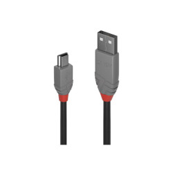 LINDY Câble USB 2.0 type A vers Mini-B Anthra Line 0.5m redeal.fr