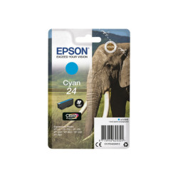 EPSON 1LB 24 ink cartridge cyan standard capacity 4.6ml 360 pages 1-pack RF-AM blister w/s