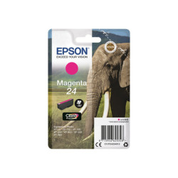 EPSON 1LB 24 ink cartridge magenta standard capacity 4.6ml 360 pages 1-pack blister without alarm