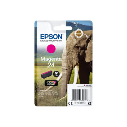 EPSON 1LB 24 ink cartridge magenta standard capacity 4.6ml 360 pages 1-pack blister without alarm