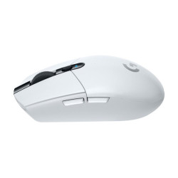 LOGITECH G G305 Mouse optical 6 buttons wireless 2.4 GHz USB wireless receiver white redeal.fr