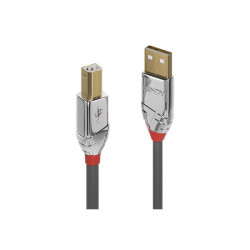 LINDY 5m USB 2.0 Type A/B Cable Cromo Line 480Mbit/s redeal.fr