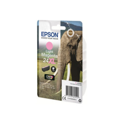 EPSON 1LB 24XL ink cartridge light magenta high capacity 9.8ml 740 pages 1-pack blister without alarm