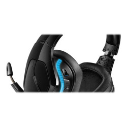 LOGITECH Gaming Headset G935 Headset 7.1 channel full size 2.4 GHz wireless 3.5 mm jack black blue redeal.fr