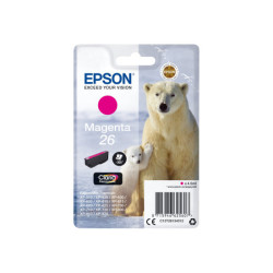 EPSON 1LB 26 ink cartridge magenta standard capacity 4.5ml 300 pages 1-pack blister without alarm redeal.fr
