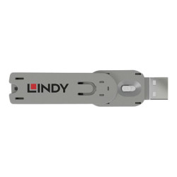 LINDY Clé pour bloqueur de port USB type A blanc redeal.fr