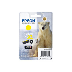 EPSON 3LB 26XL ink cartridge yellow high capacity 9.7ml 700 pages 1-pack blister without alarm