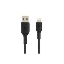 BELKIN BOOST CHARGE USB-A to Lightning Cable PVC 2M Black redeal.fr