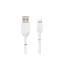 BELKIN BOOST CHARGE USB-A to Lightning Cable PVC 2M White redeal.fr