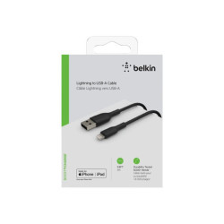 BELKIN BOOST CHARGE USB-A to Lightning Cable PVC 3M Black redeal.fr