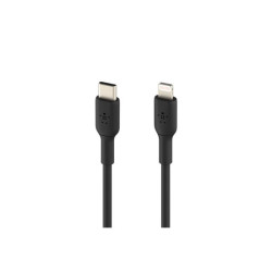 BELKIN BOOST CHARGE USB-C to Lightning Cable PVC 1M Black redeal.fr