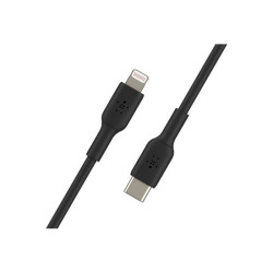 BELKIN BOOST CHARGE USB-C to Lightning Cable PVC 1M Black redeal.fr