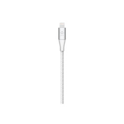 BELKIN BOOST CHARGE USB-C to Lightning Cable Braided 2M White redeal.fr