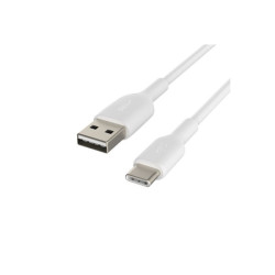 BELKIN BOOST CHARGE USB-A to USB-C Cable PVC 1M White redeal.fr